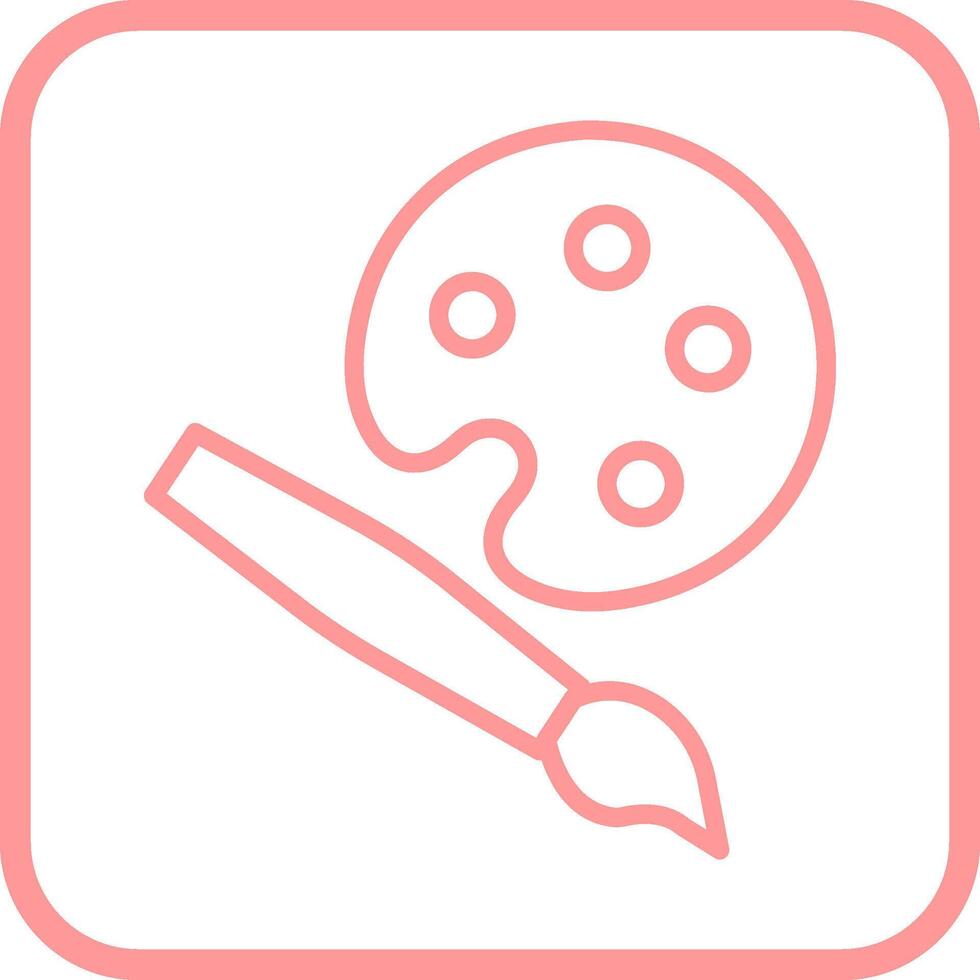 Palette Vector Icon