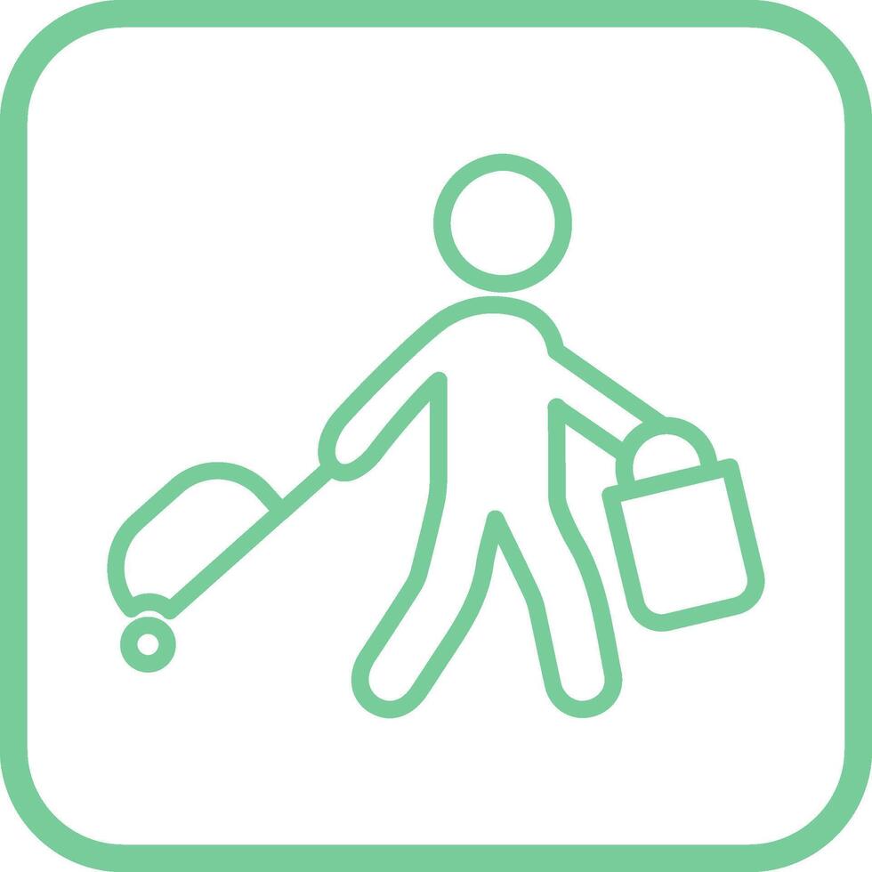 Carrying Bag Vector Icon