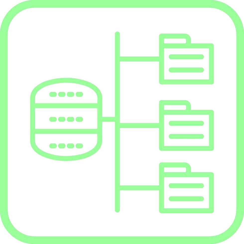 Data Structure Vector Icon