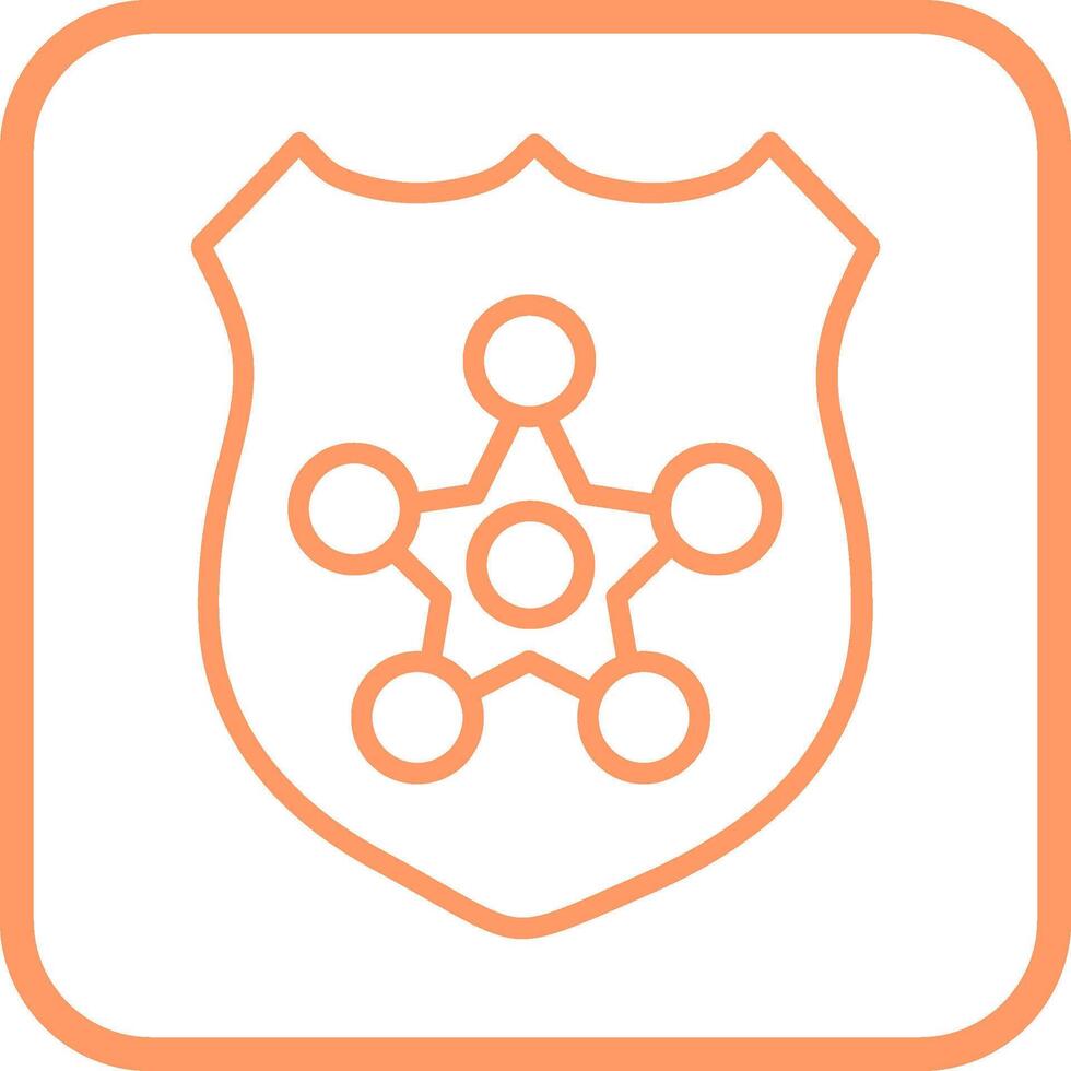 Police Badge II Vector Icon