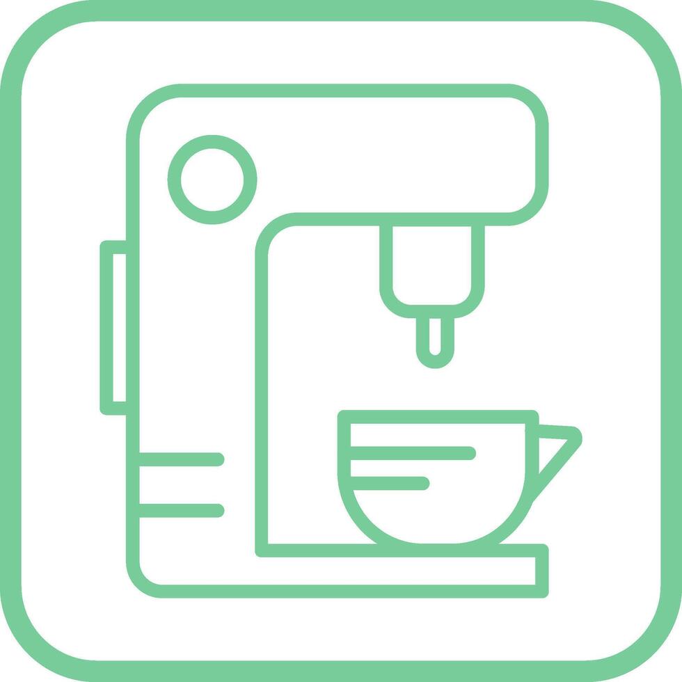 Tea Machine Vector Icon