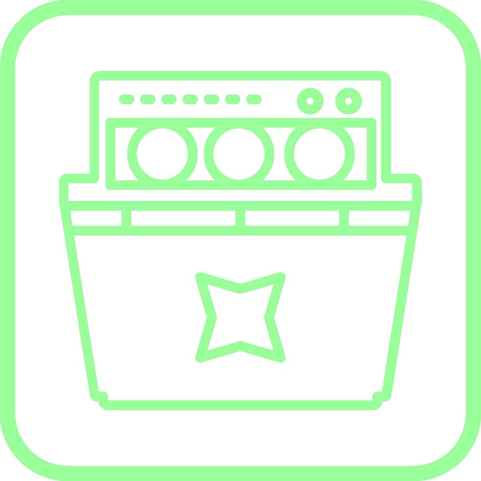 Dishwasher Vector Icon