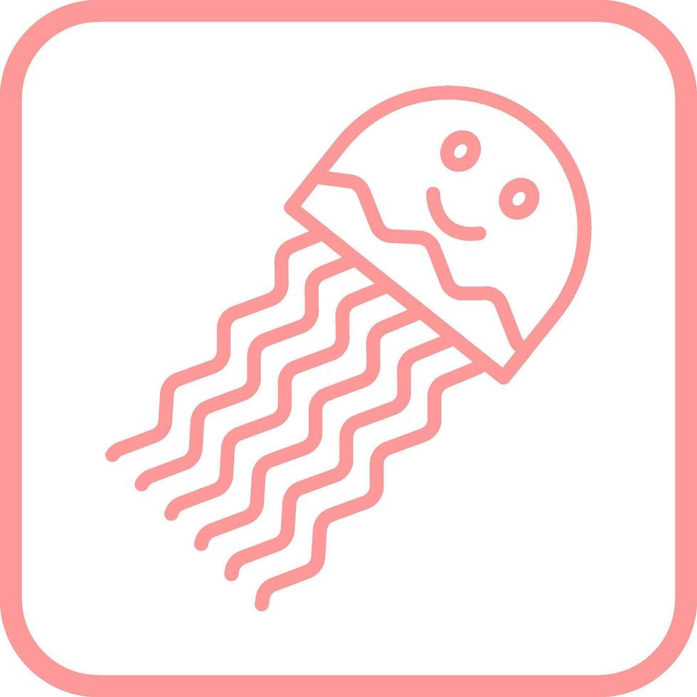 Jellyfish Vector Icon