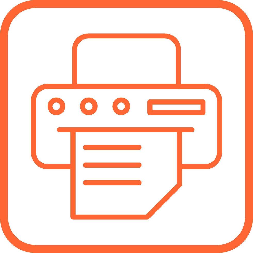 Printer Vector Icon