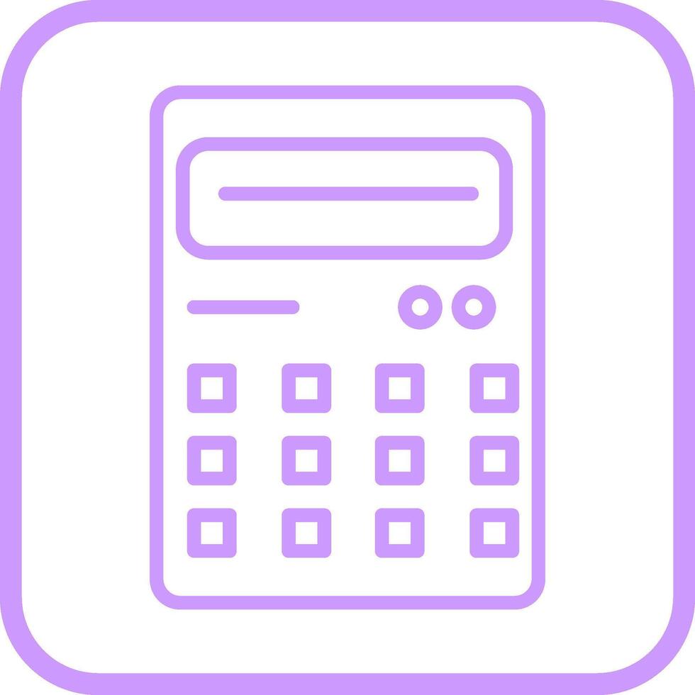 icono de vector de calculadora