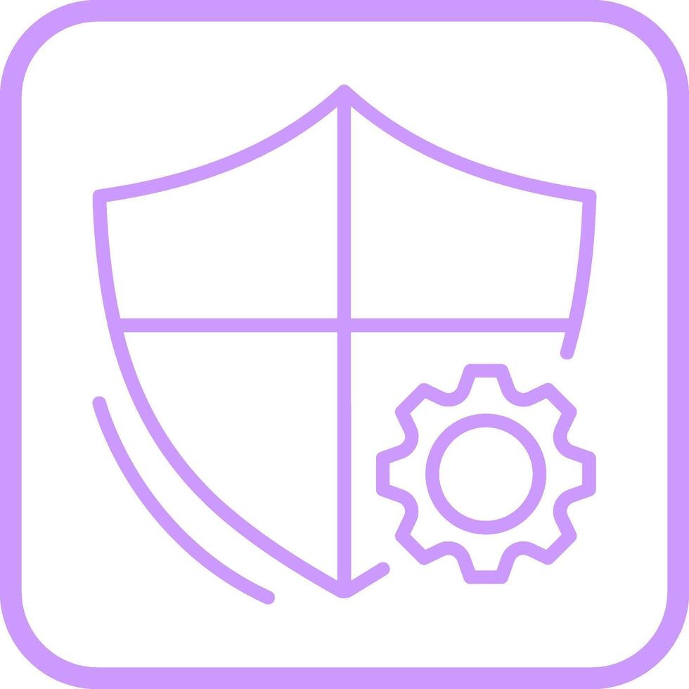 Shield Settings Vector Icon