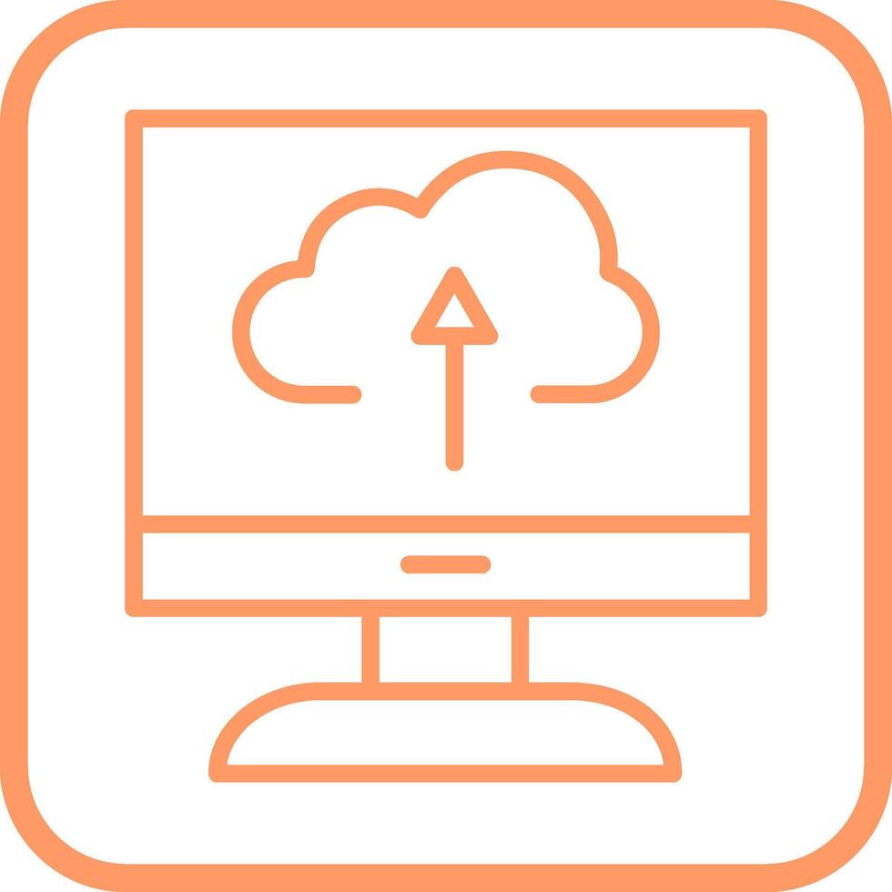 Cloud Backup Vector Icon