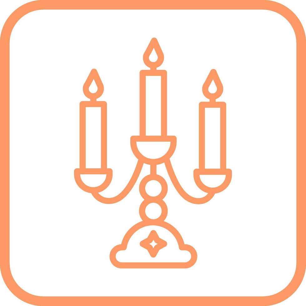 Candlestick Vector Icon