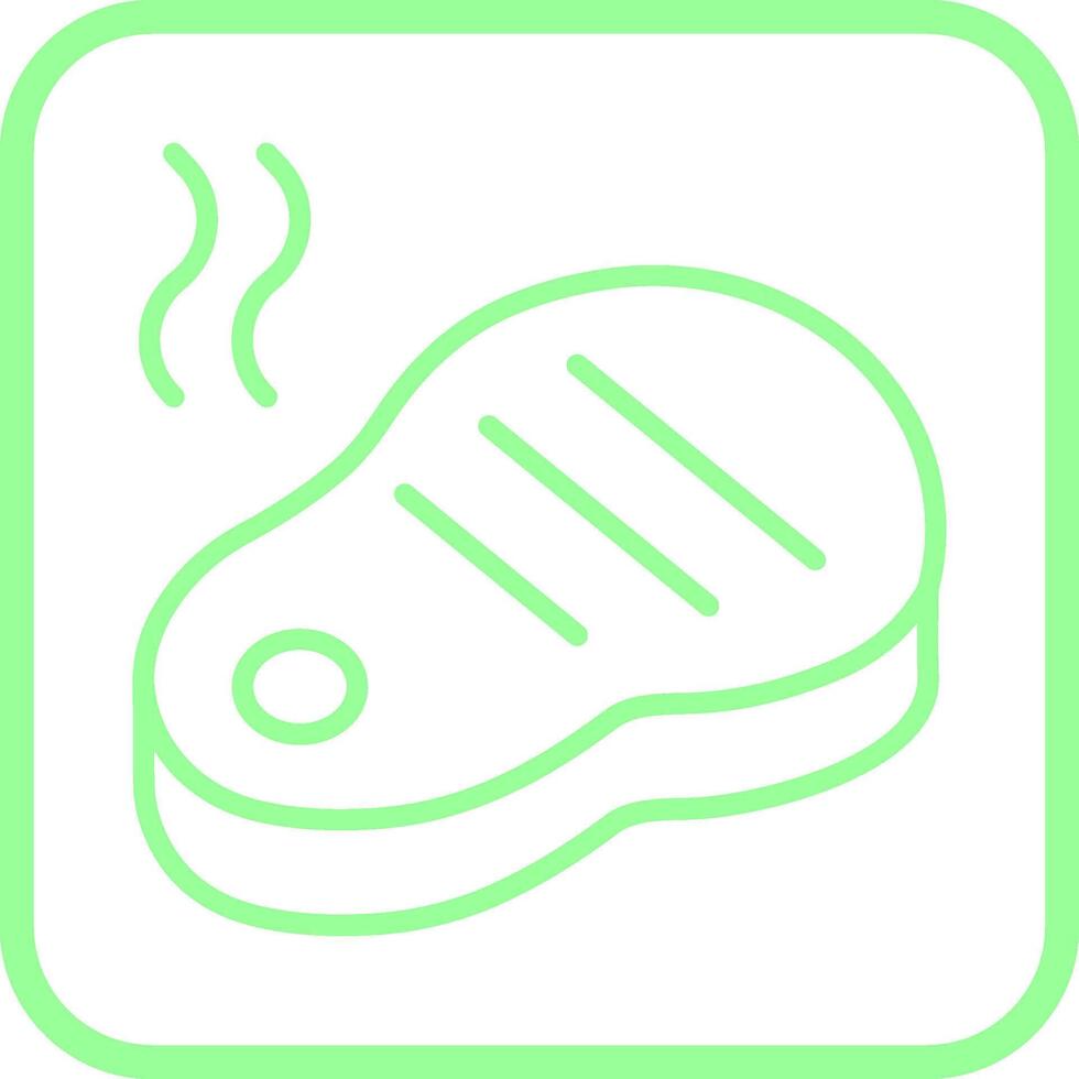 Steak Vector Icon