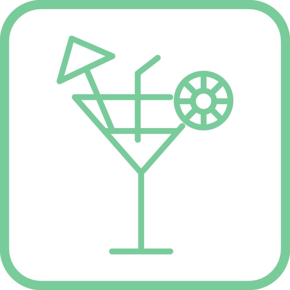 Cocktail Vector Icon