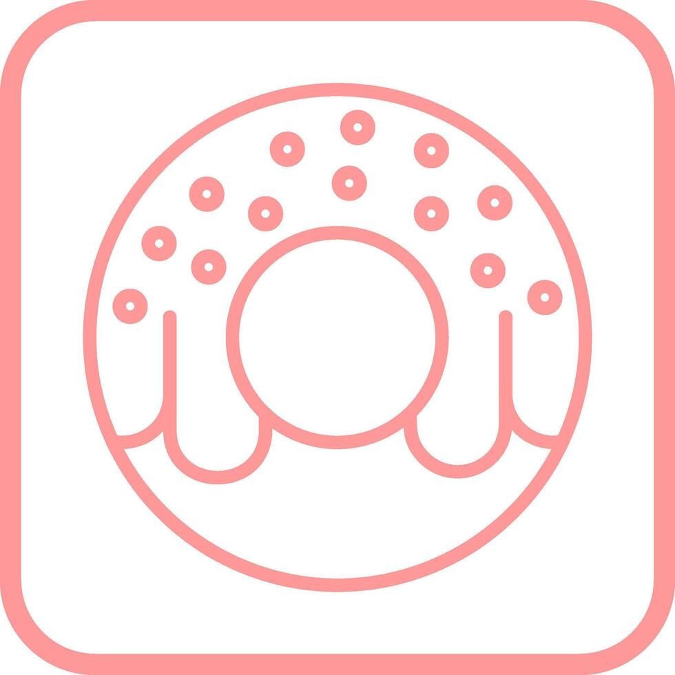 Doughnut Vector Icon