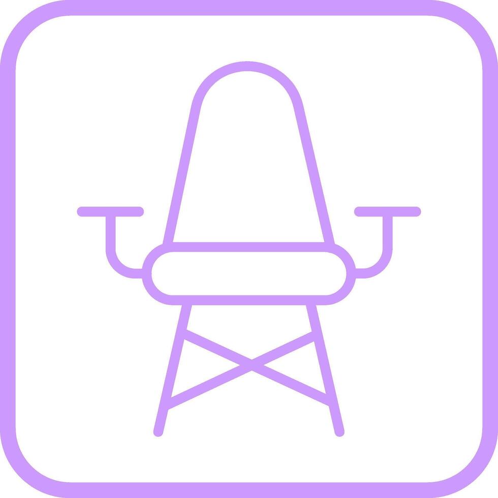 Stylish Chair Vector Icon