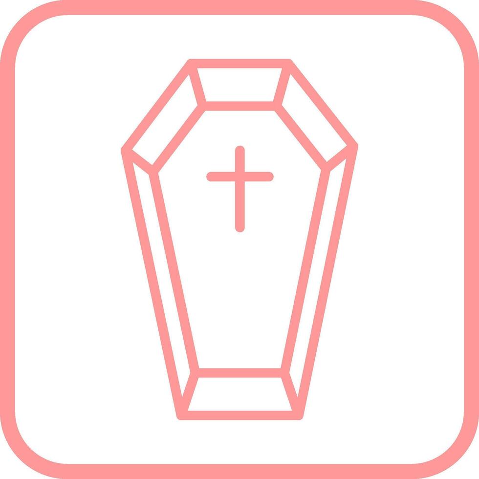Coffin Vector Icon