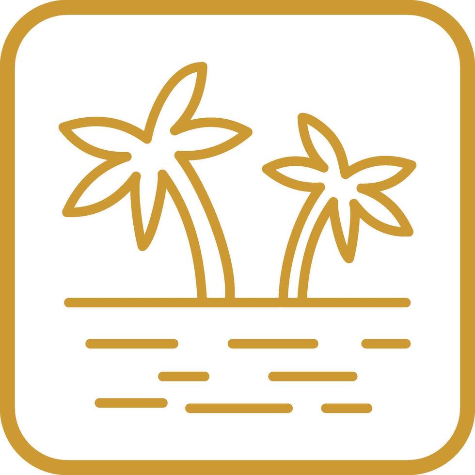 Island Vector Icon