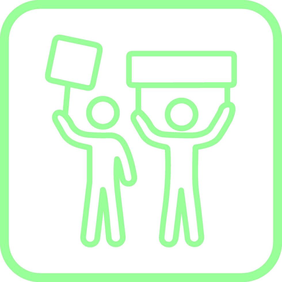 Protester Vector Icon