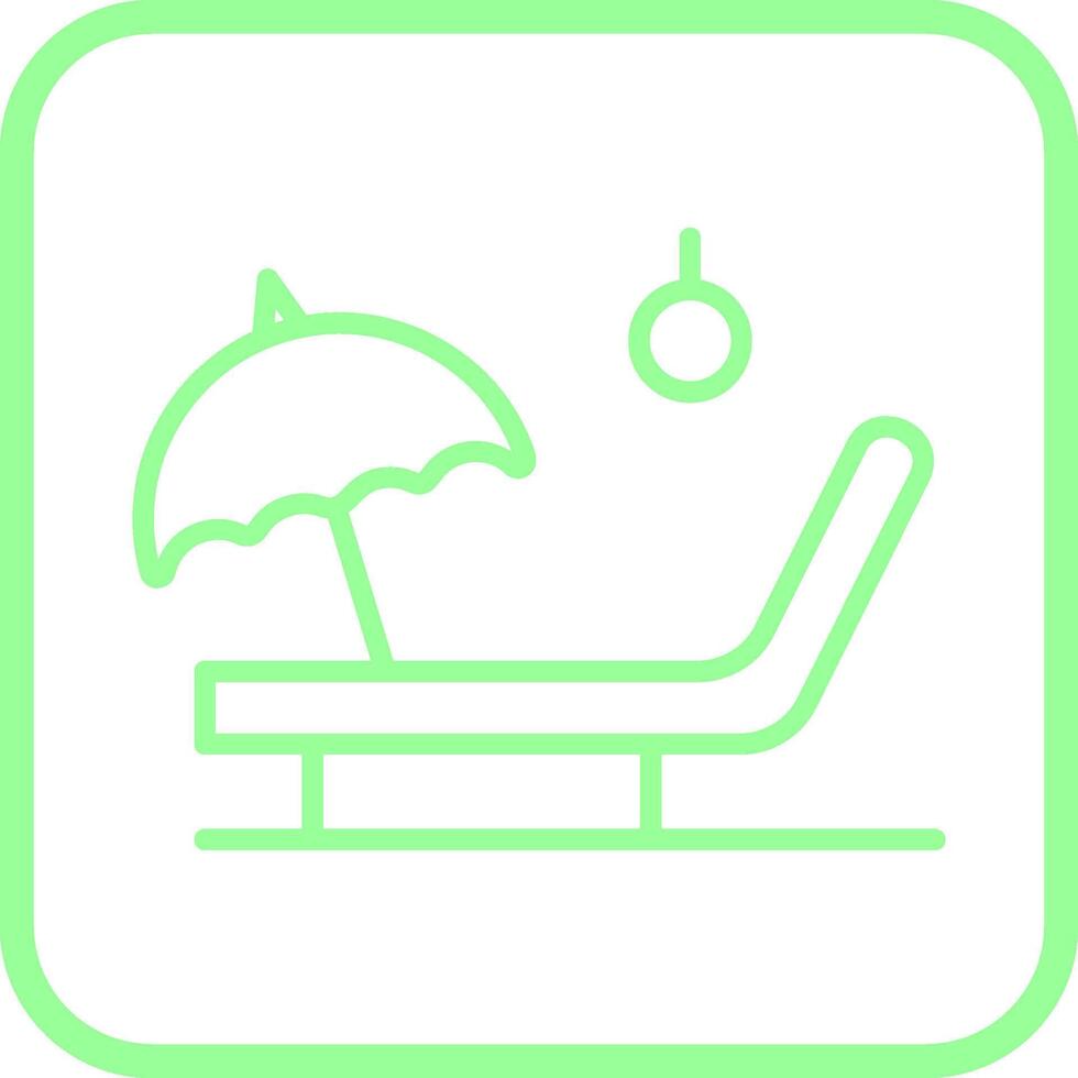 Beach Vector Icon