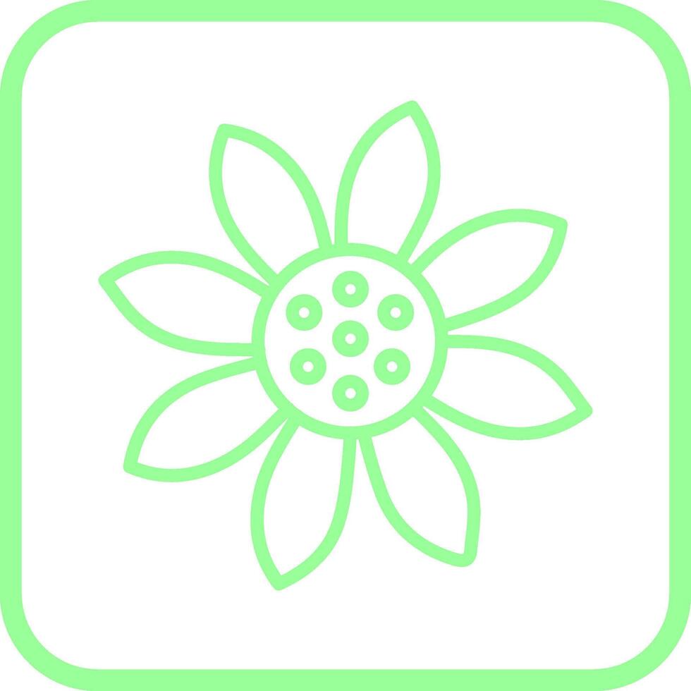 Sunflower Vector Icon