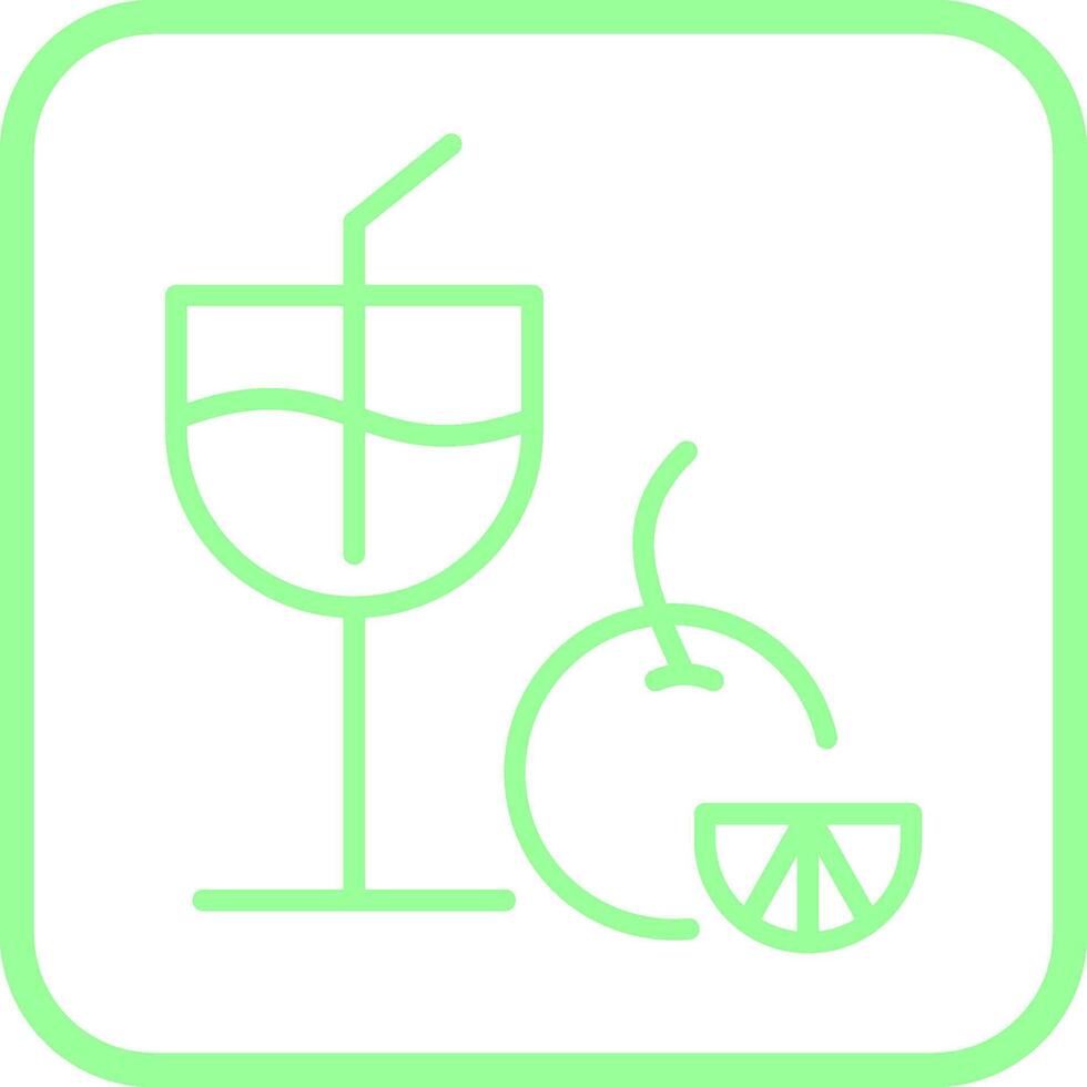 Orange Juice Vector Icon