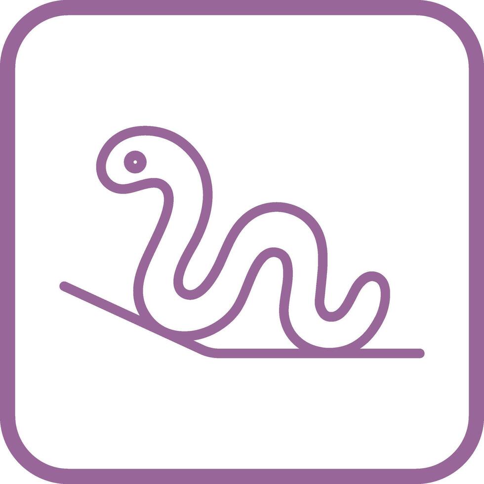Worm Vector Icon
