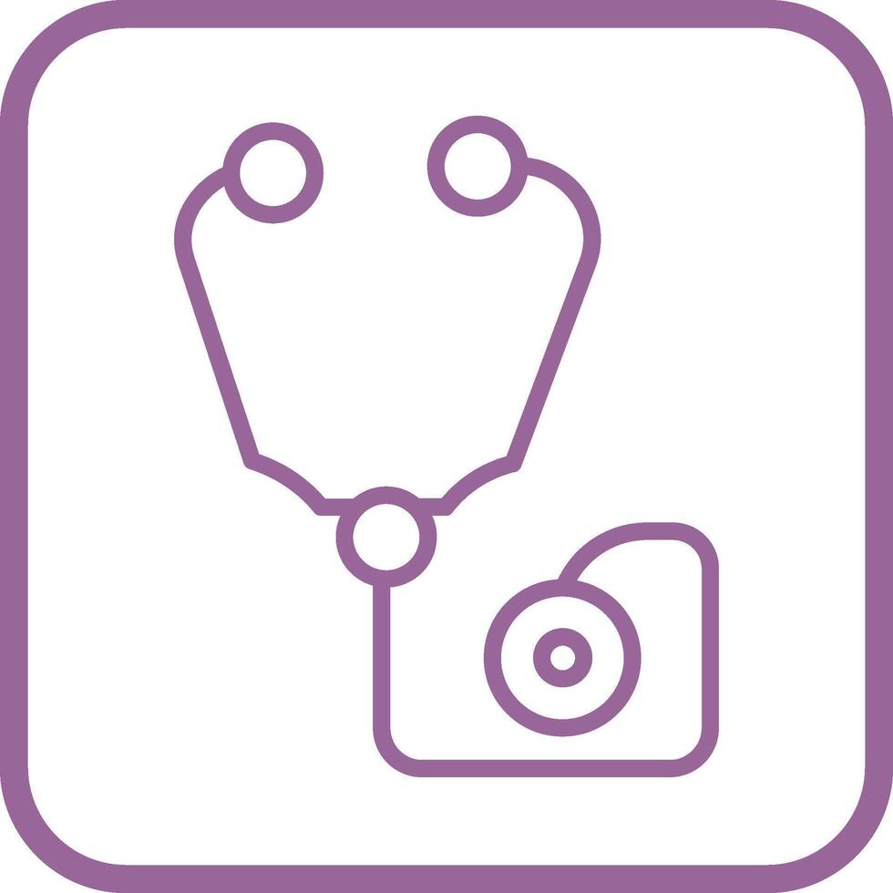 Stethoscope Vector Icon