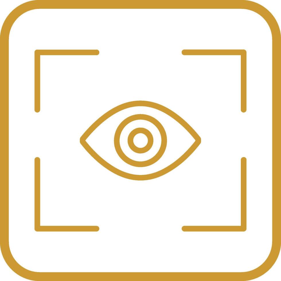 Eye Scan Vector Icon