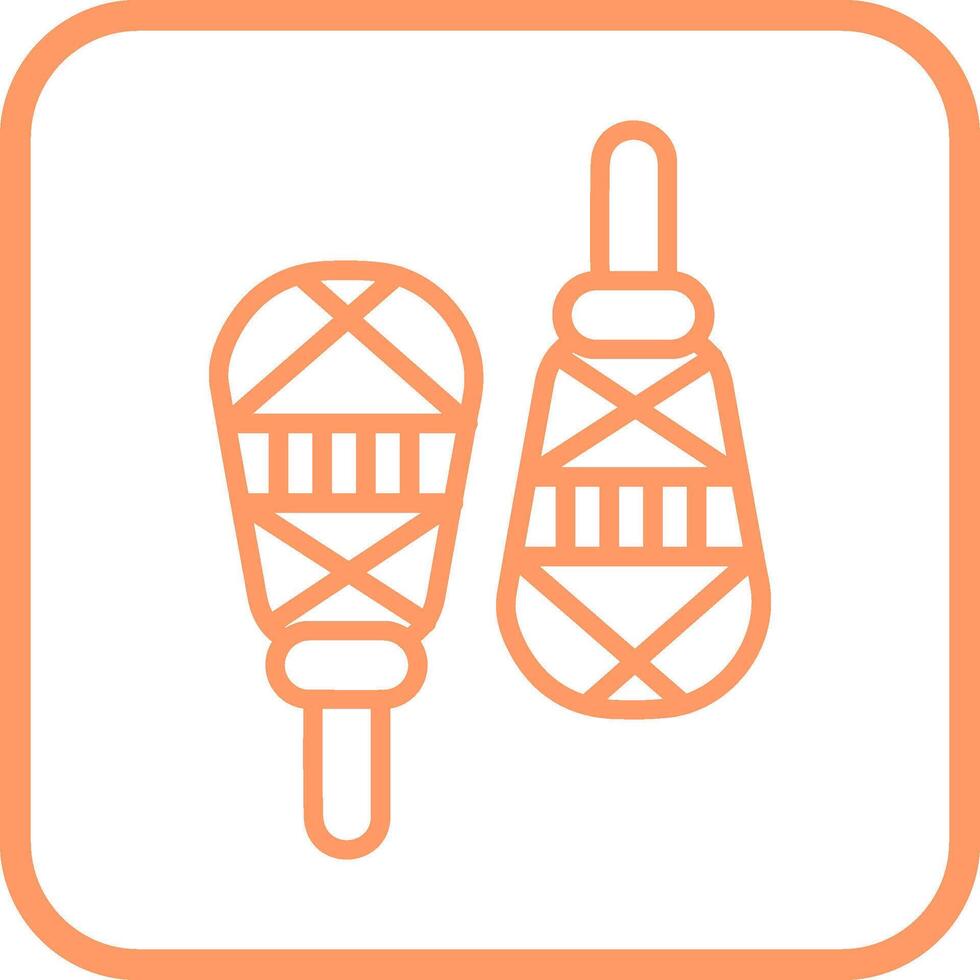 Snowshoes Vector Icon