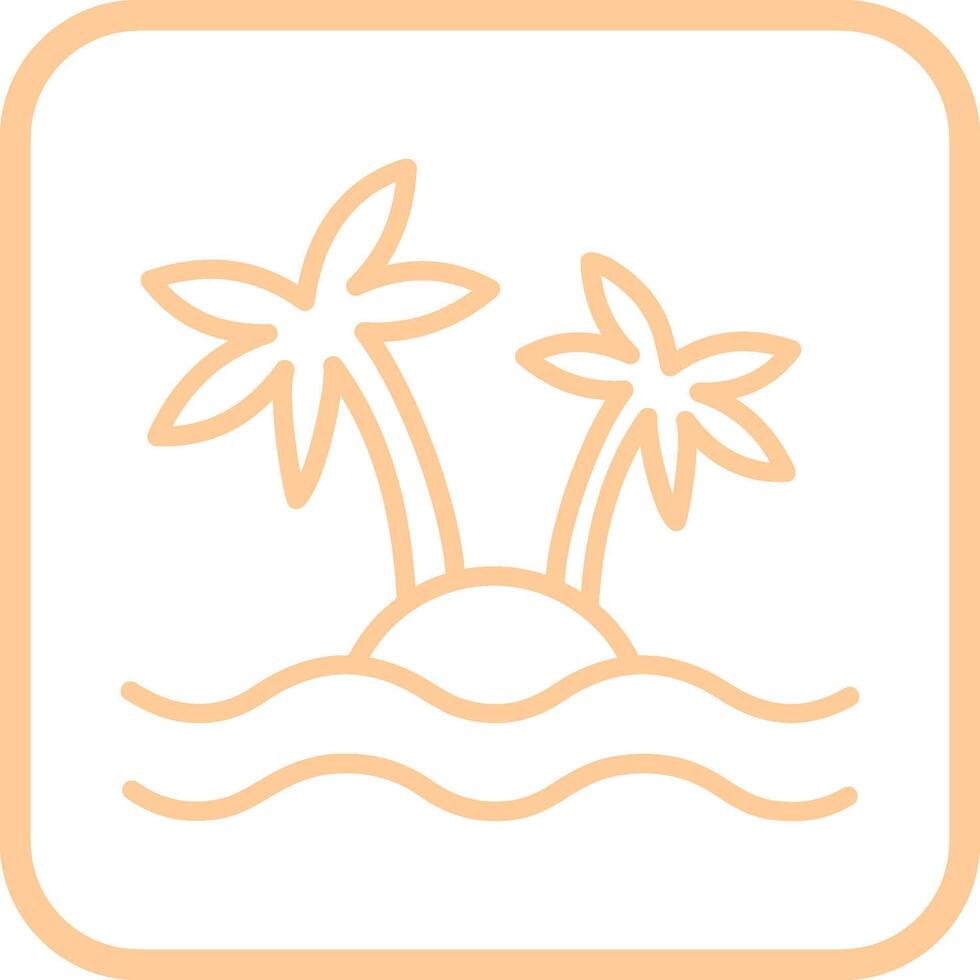 Island Vector Icon