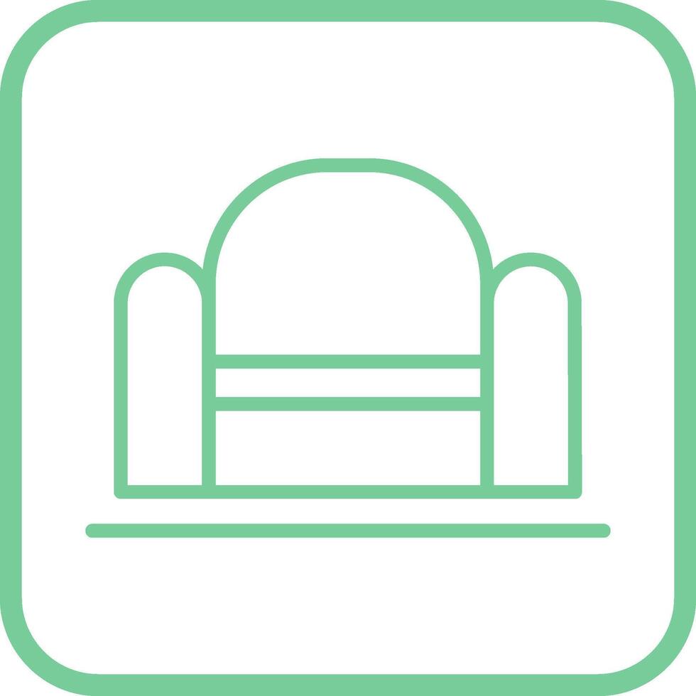 Bedroom Chair Vector Icon