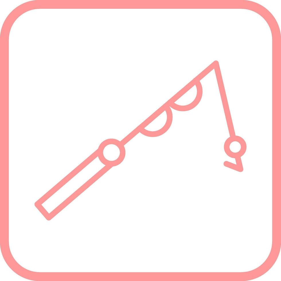 Fishing Pole Vector Icon