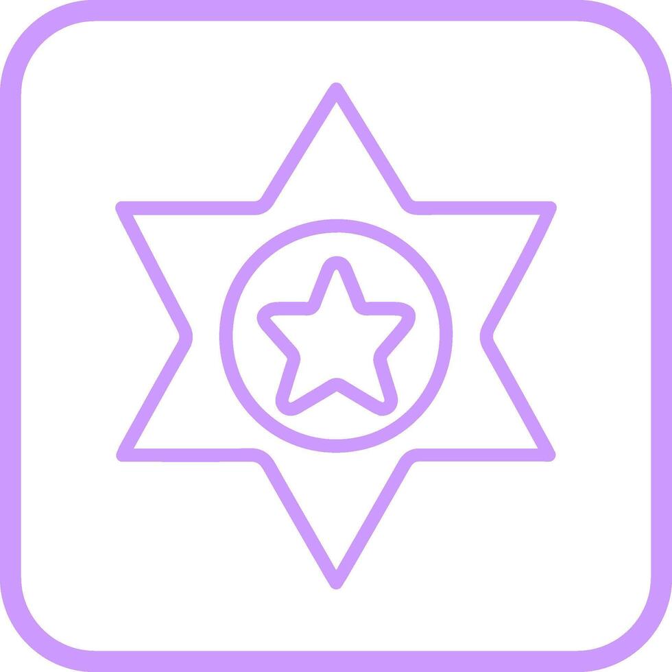 Sheriff Vector Icon