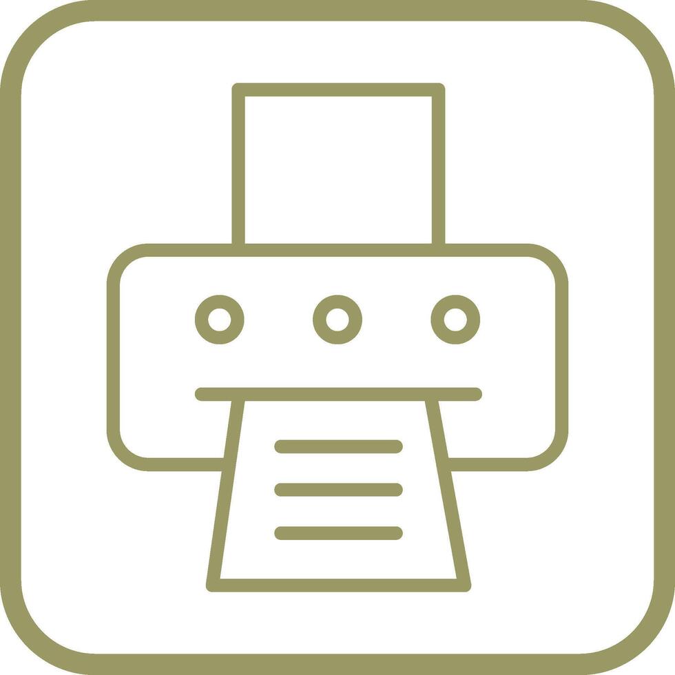 Print Vector Icon