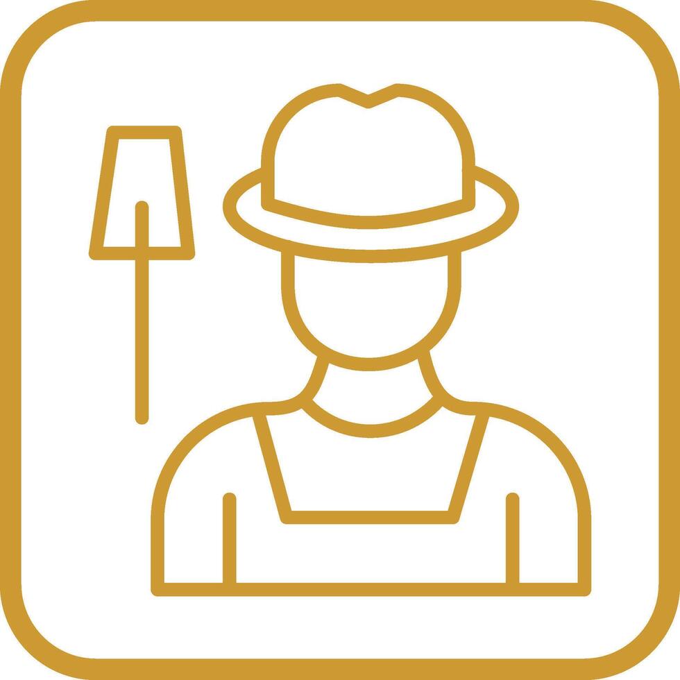 Farmer Vector Icon