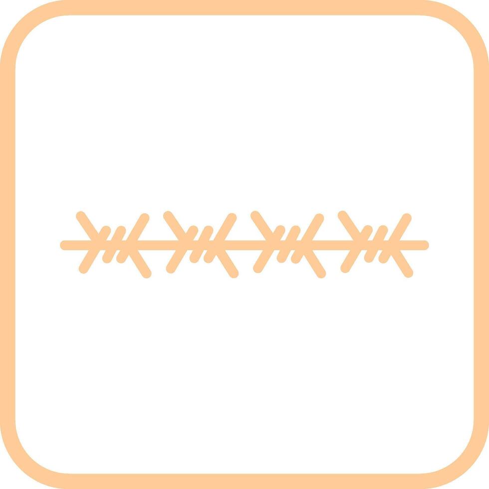 Pointed Wire Vector Icon