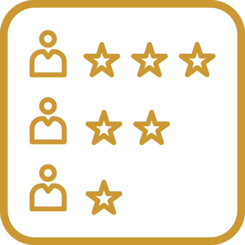 Rating Vector Icon