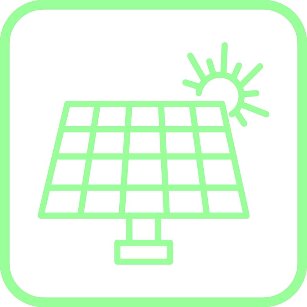 Solar Panel Vector Icon