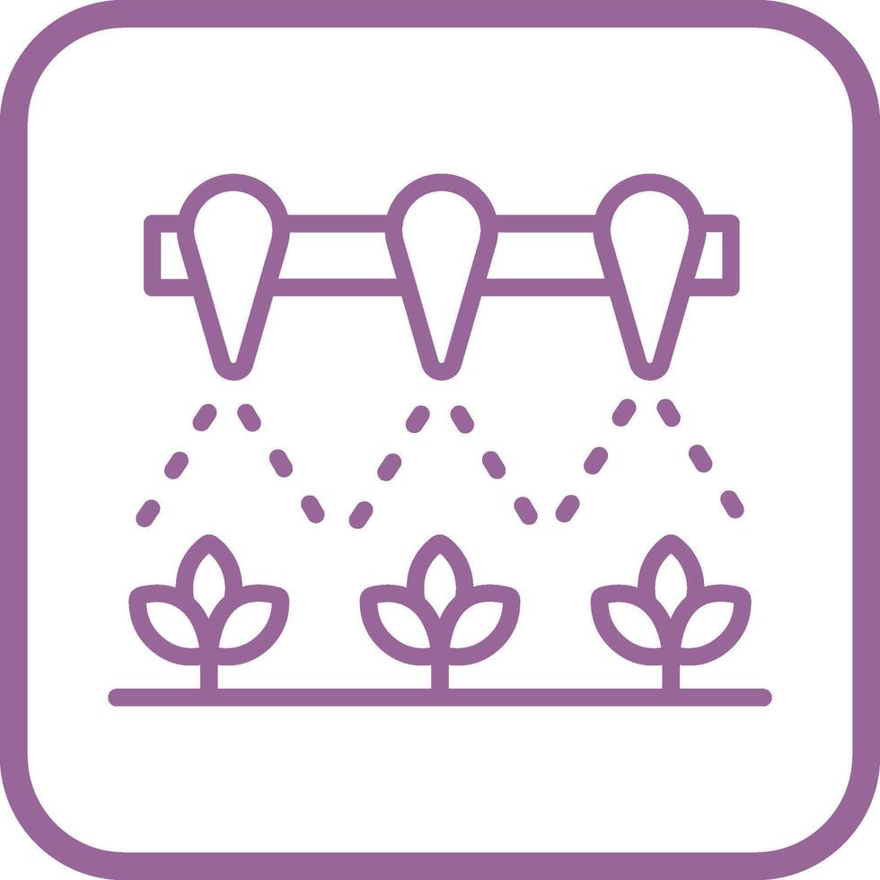 Irrigation System Vector Icon