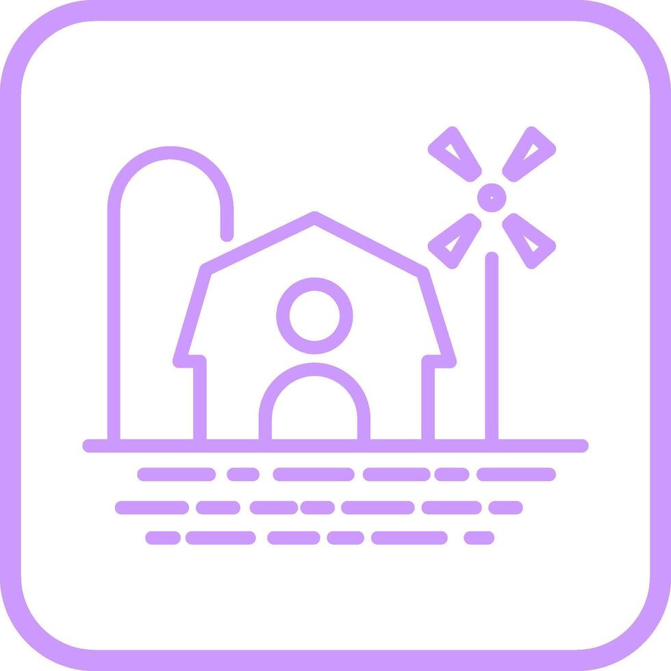 Farm House Vector Icon