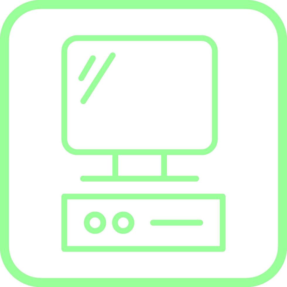 Computer Vector Icon