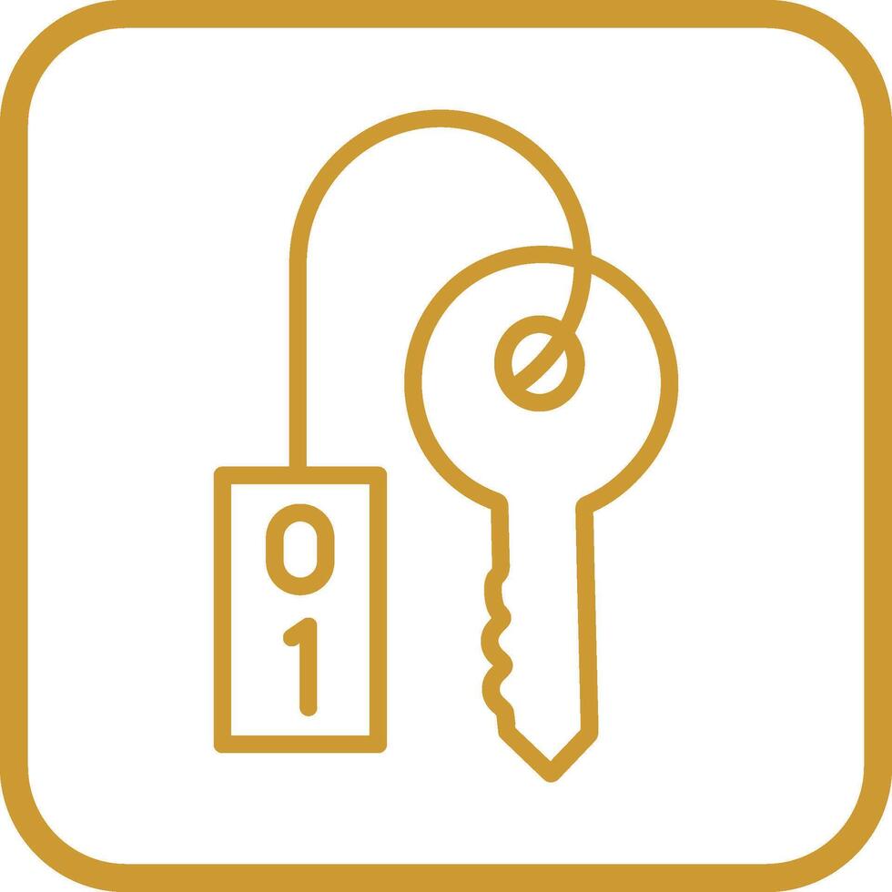 Hotel Keys Vector Icon