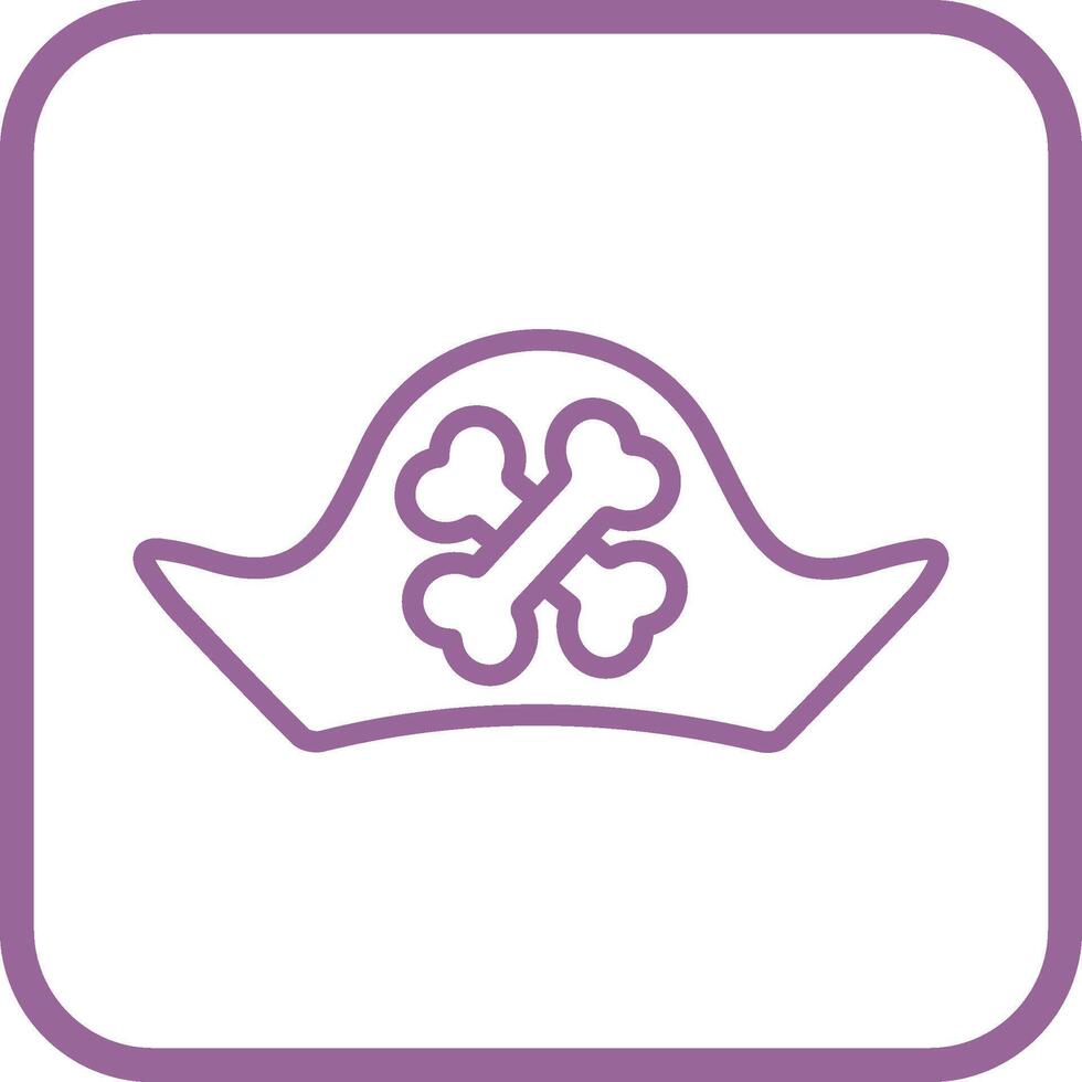 Pirate Hat II Vector Icon