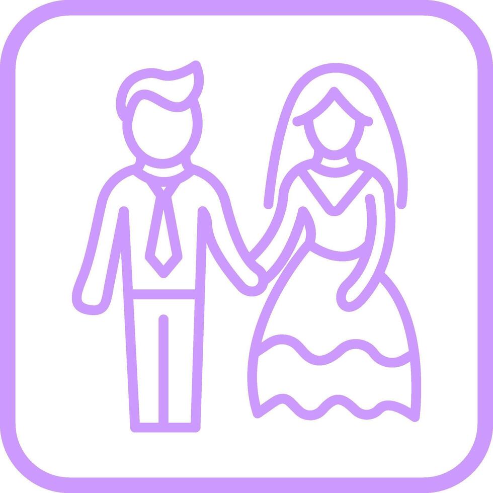 icono de vector de pareja