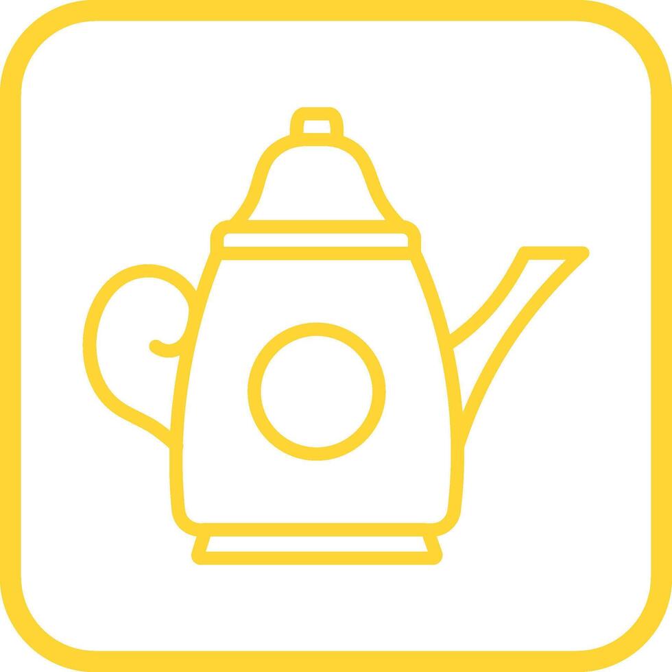 Teapot Vector Icon