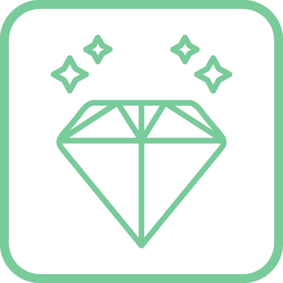 Diamond Vector Icon