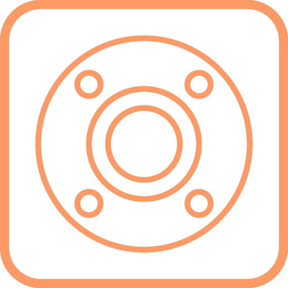 Flange Vector Icon