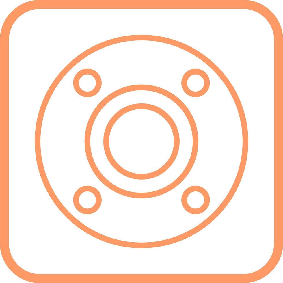 Flange Vector Icon