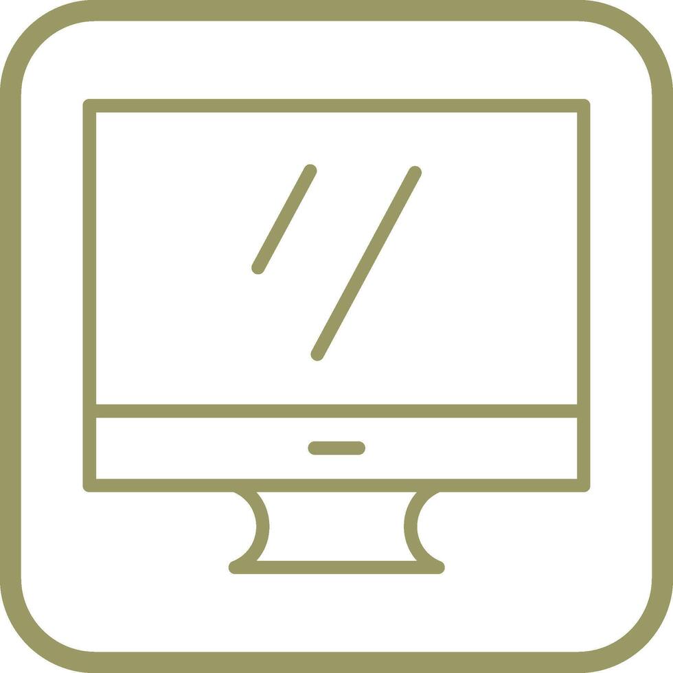 Screen Vector Icon