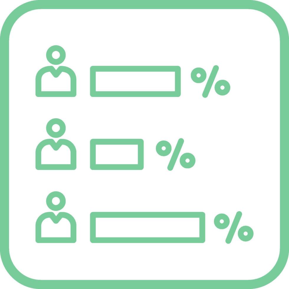 Voting Result Vector Icon