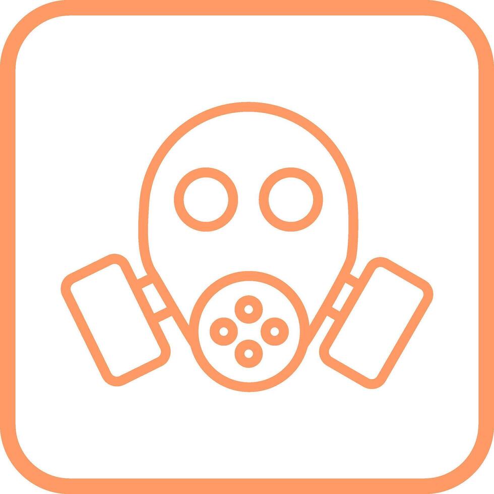 Gas Mask Vector Icon
