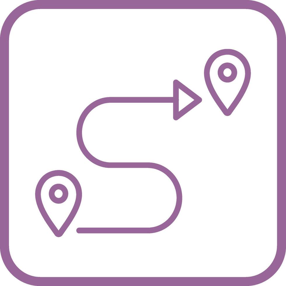 Route Vector Icon