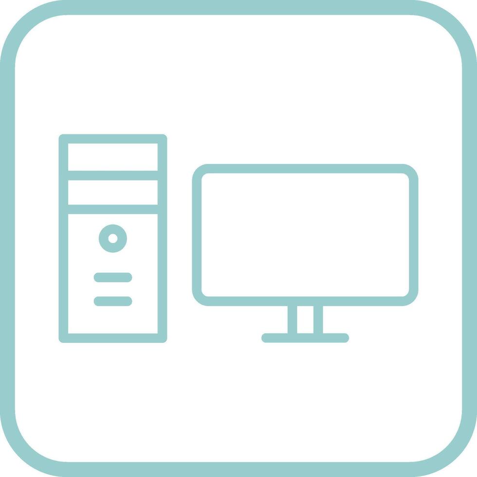 Desktop Vector Icon